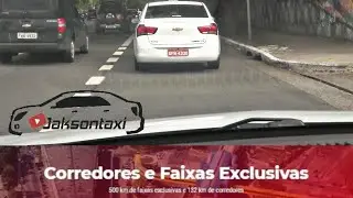 TÁXIS NAS FAIXAS E CORREDORES  EXCLUSIVOS DE ÔNIBUS