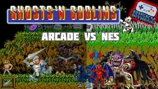 Ghosts N Goblins: Arcade vs. NES