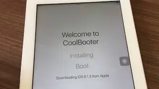ios 6.1.3 & 9.3.4 dual os using CoolBooter