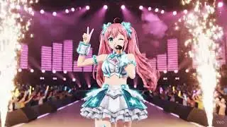 I created an anime character singing and dancing