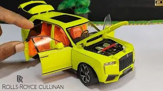 UNBOXING | Rolls Royce Cullinan Diecast Model | 1:24 Scale | Review | Ultimate Luxury on Wheels😍