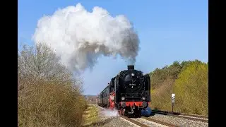 Vorfrühling im April mit Dampf, Diesel und einem TEE