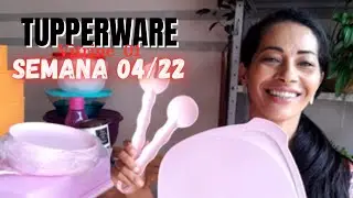 Abrindo Caixa | semana 04 | Vitrine 01/2022 | TUPPERWARE | Liane Veiga