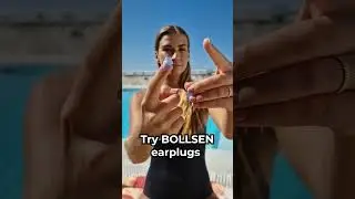 Keep Swimmer's Ears at Bay with BOLLSEN's Watersafe+ #earplugs  - Your Ultimate Waterproof Solution