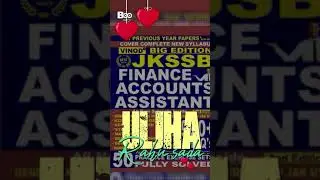 JKSSB VINOD FINANCE ACCOUNTS ASSISTANT GUIDE JKSSB GRADUATION LEVEL POSTS 12,990+ MCQ WITH THEORY