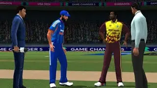 IND VS WI T20 😱GAMEPLAY💪 GAME CHANGER 5 🔥 #gaming #shortsfeed #gamechanger5 #shortslive #indvswi