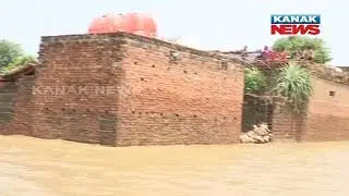 Flood Like Situation At Mirzapur In UP