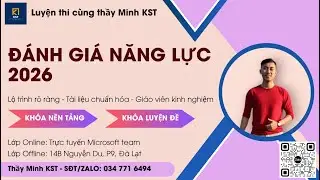 [GIẢI ĐỀ CHÍNH THỨC 2025 - ĐỢT 2] MỚI NHẤT -  ĐÁNH GIÁ NĂNG LỰC ĐHQG HCM - FULL ĐỀ