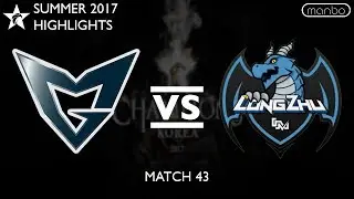 SSG vs LZ All Games Highlights LCK Summer 2017 Samsung Galaxy vs Longzhu Gaming LoL eSports