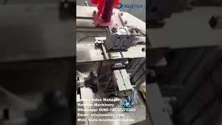 Automatic Paint Brush Ferrule and Bristle Assembling and Glue Filling Line