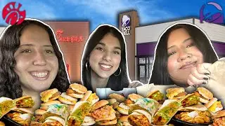 Letting The Person IN FRONT OF US Decide WHAT WE ORDER!