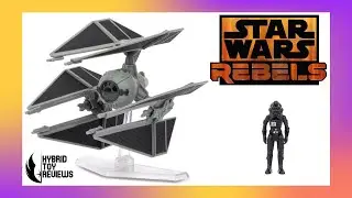 Обзор корабля Tie Defender Rebels из Star Wars Micro Galaxy Squadron!