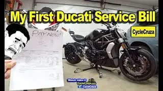 Got My First Ducati BILL - How Much it REALLY Costs To Own a Ducati Motorcycle!