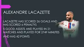 TOP 5 GOAL SCORERS IN LIGUE 1