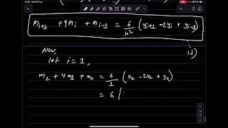 Spline Cubic interpolation | Numerical Method | In Nepali