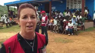 Canadian Red Cross mobile clinic in Haiti