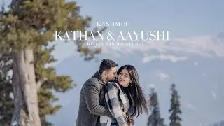 Kathan & Aayushi Pre-wedding | Snow Bliss | Gulmarg, Kashmir | The Red Circle Studio