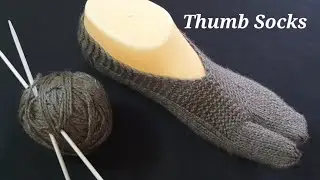 Knitting Thumb Socks||Socks Knitting in easy way||ladies Socks Design(Part-1)