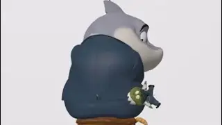 The Bad Guys Animation Test: Mr. Shark&rsquo;s Buttcrush