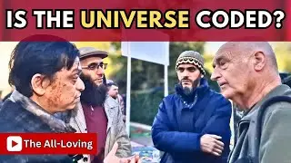 Who Wrote The Laws of The Universe? Mansur VS Physicist | Speakers Corner