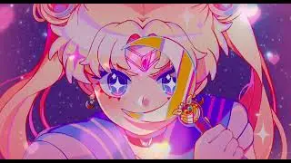 🌙sailor moon themed music (sailor moon) [anime aesthetic music] to study, chill, clean, feel good