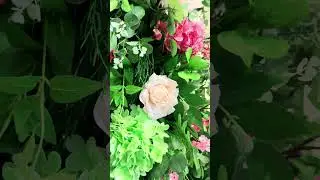 Houston Flower Wall Rental - Stop Click Pose #wedding