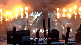 190505 - Opening VCR + Dionysus - BTS 방탄소년단 - Speak Yourself Tour - Rose Bowl D2 - HD Fancam - 직캠