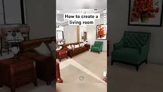 How to create a living room?#interiordesign #designtok #designapp #housedesign #interiordesigner