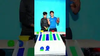 Family challenge game with colour Ball 🏀 #familygames #challengeaccepted #games