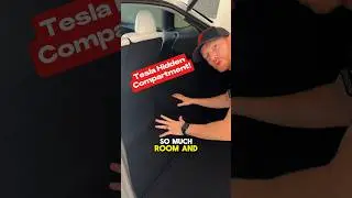 HIDDEN Tesla Compartment😱 #shorts