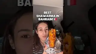 The best #Shawarma you can ever get in #Bahrain - Located at Showpiece in #Manama