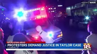 Protesters demand justice in Taylor case