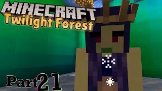 Minecraft: Twilight Forest Survival Part 21 - Fight Against The Snow Queen! | Java Edition