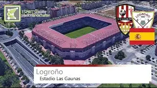 Estadio Las Gaunas | U. D. Logroñés & EDF Logroño | 2018 | Google Earth