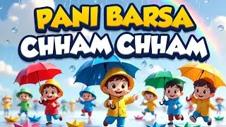 Pani Barsa Chham Chham | Hindi Kids Rhyme | Rain Song for Children | innaurastudy