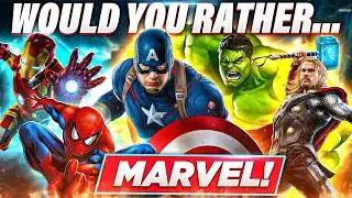 Would You Rather..? MARVEL EDITION! | marvel quiz | Quiz Intractor