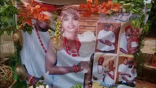 The traditional marriage ceremony between Blessing and Onyeisi