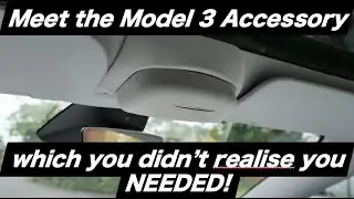 Easy install Tesla sunglasses holder from EVBase