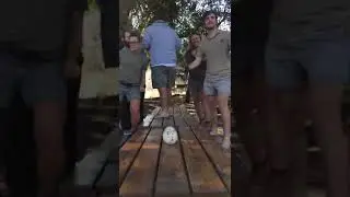Happy feet in the bush | EcoTraining Students Dancing