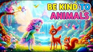 The Fairy Who Could Talk to Animals 🦊🦜 | Magical Fairy Story for Kids | Bedtime Story with Moral 