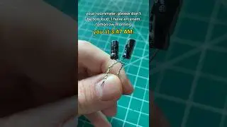 BLOWING UP Capacitors! #engineering #electronics #electricity