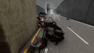 Massive Spike Strip Pileup Car Crashes #1 – BeamNG Drive | carbeamng