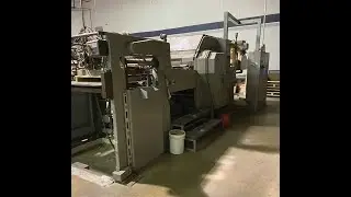 1969 Bobst SP1420E die cutter