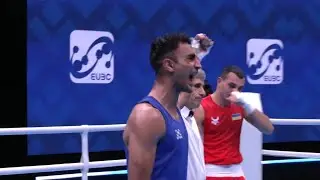 Semifinals  (71kg) ZAKHARIEIEV Yurii (UKR) vs  AKBAR Mohammed Harris (ENG) | EUBC 2022