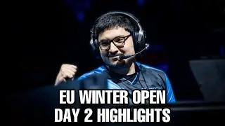 EU Winter Open Day 2 Highlights (All Goals) RLCS 2022-2023