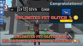 New glitch steel a pet crafland unlimited Pet glitch 🦌😳 new update 🥶#freefire #crafland #glitch 
