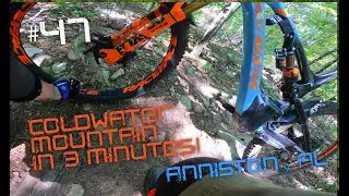 #47 Mountain Biking Coldwater Mountain in Anniston, Alabama (3 min MTB Trail Overview)