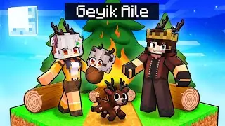 KORKUN&Ccedil; GEYİK AİLESİ 😱 - Minecraft