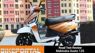Exclusive - Mahindra Gusto 125 Test Ride Review - Bikeportal