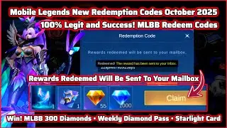 С доказательствами! Новые коды погашения Mobile Legends от 20 октября 2025 г. &mdash; 100% легальные и ...